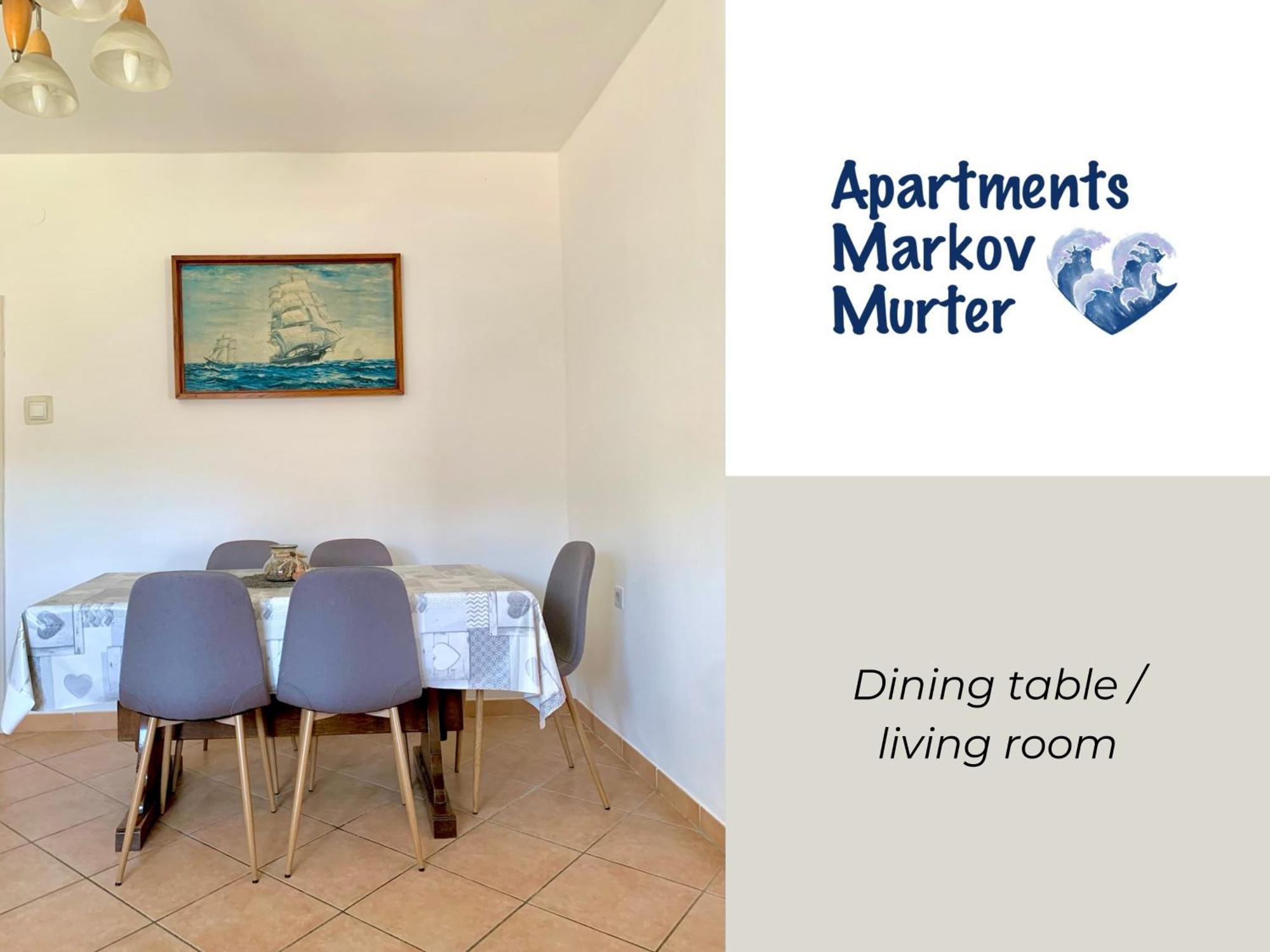 Apartments Markov ムルテル エクステリア 写真